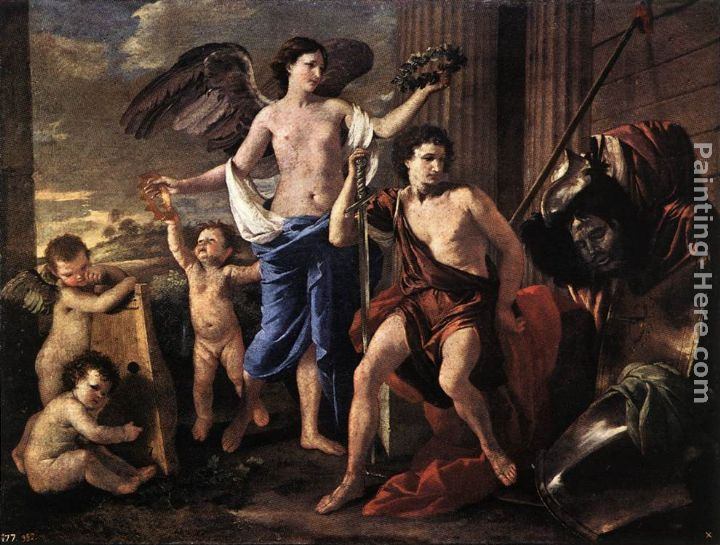 Nicolas Poussin The victorious David